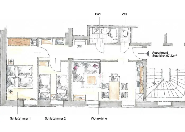 公寓 Steinmetz-haus 玛利亚采尔